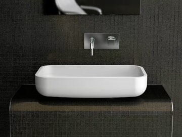 JIMMY - Countertop single washbasin by Glass Design - view 2